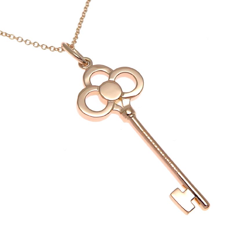 Tiffany & Co Crown Key Necklace
