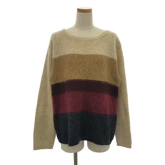 Bottega Veneta - Wool Mohair Crewneck Over-knit Sweater - 38 - Multicolor -