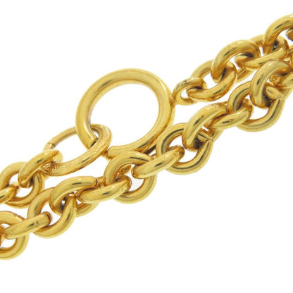 Chanel Heart Coco Mark Necklace Metal Ladies