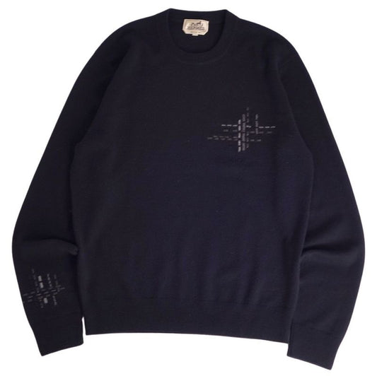 Hermes Knit 23AW Sweater Pullover Wool