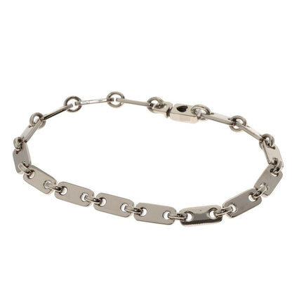 Cartier Fidelity Bracelet With Heart Key 18K White Gold Ladies