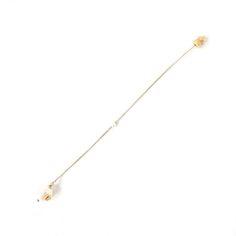 Gucci Interlocking G Earrings With Faux Pearls For Both Ears / Accessories