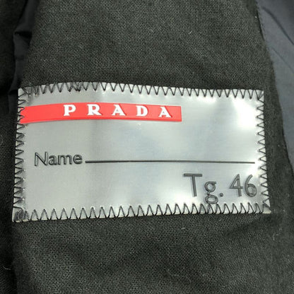 Prada Sport | 2000s | Nylon Puff Jacket Cotton Nylon Jacket | 46 | Black | Men