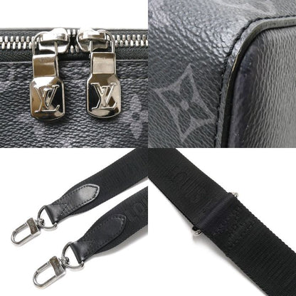 Louis Vuitton City Keepall Shoulder Bag Monogram Eclipse M45936 IC Chip Men's