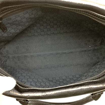 Gucci 113009 Handbag Mini Boston Leather Black Women Men Fashion