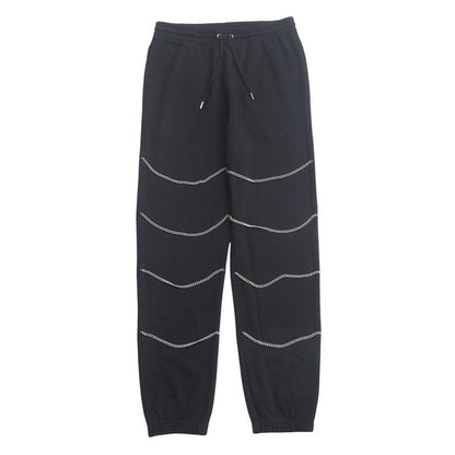 2022ssCeline Pants Size L Sweat Jogger Pants Silver Chain Decoration Made In