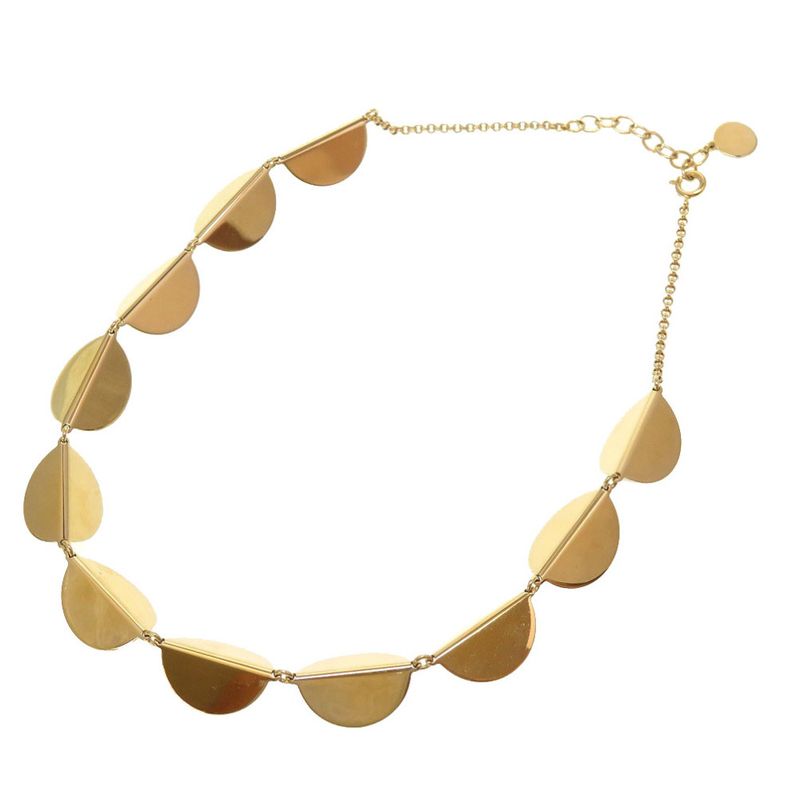 Dior Gold Metal Choker Accessory Necklace 0128 Dior