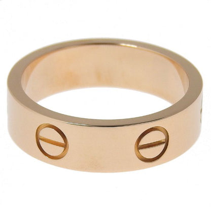 Cartier Love Ring Classic Model 18K Pink Gold 750 Pink Gold #55 Equivalent To