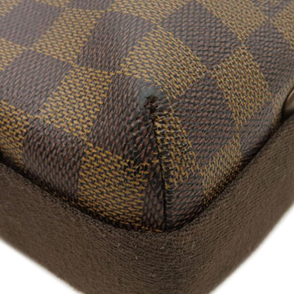 Louis Vuitton Shoulder Bag Brooklyn MM Damier Canvas Damier Gold Hardware Brown