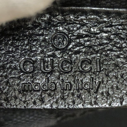 Gucci Body Bag Waist Pouch 28566 GG Canvas Black Zipper Opening Difficulty