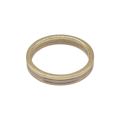 Cartier Ring - Ring #59 185 18K Yellow Gold/18k White Gold #59 185 18K Yellow