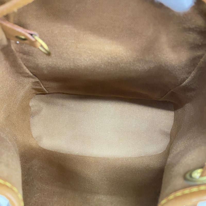 Louis Vuitton Backpack Daypack Monogram Mini Montsouris M51137 Brown Women's