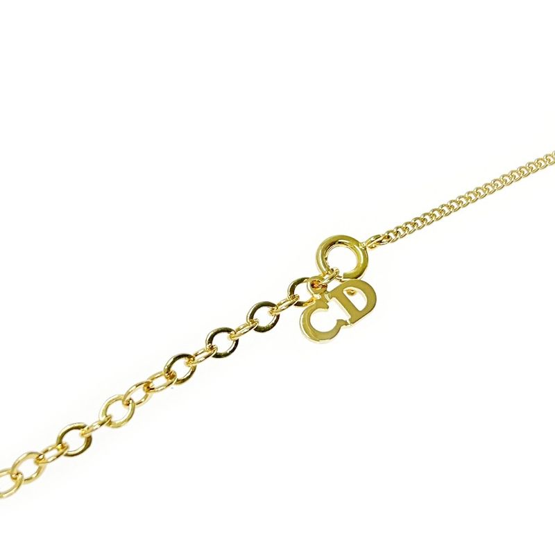 Christian Dior GP CD Logo Oval Necklace Women's 331715 Necklace