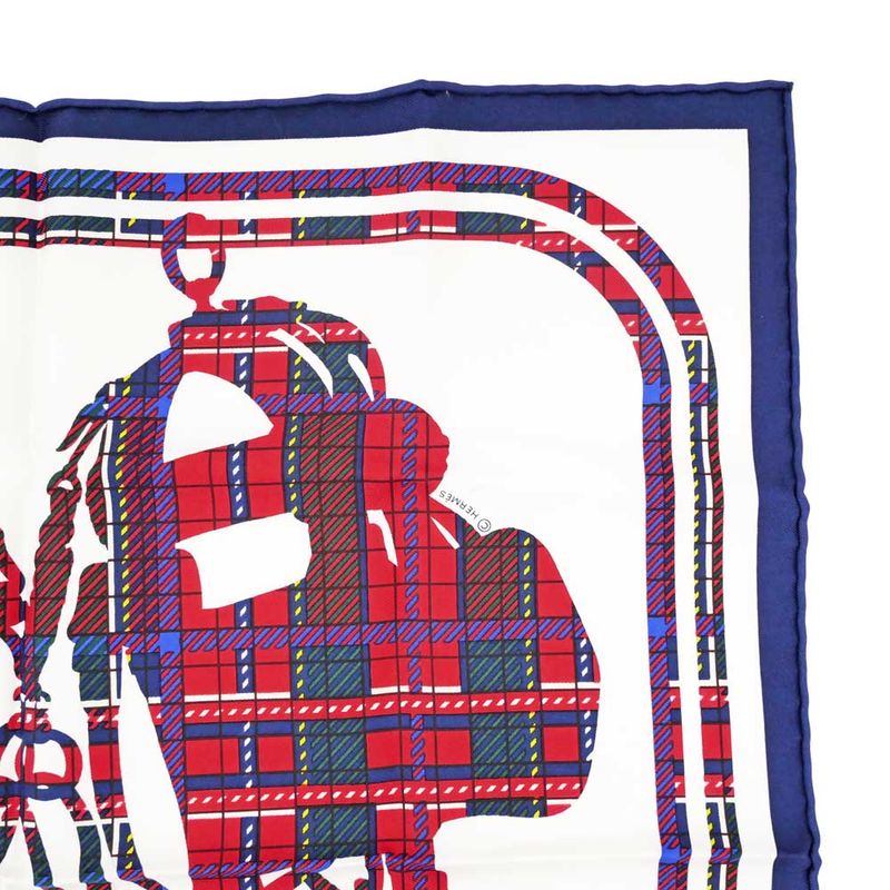 Hermes Petit Carre 40 Scarf Brides De GALA Silk Multicolor Accessory