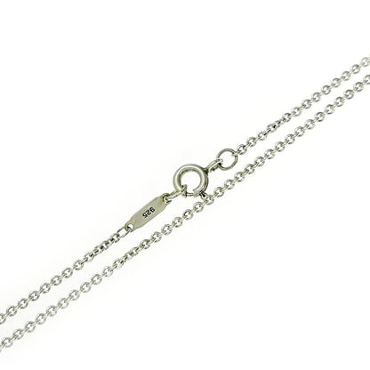 Tiffany & Co Silver 1837 Concave Circle Necklace 11.4g 925 Engraved 363881