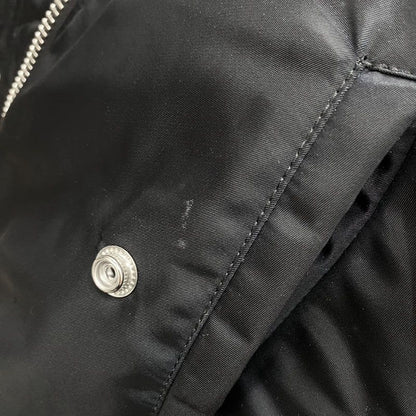 Celine Back Logo Bomber Jacket 46 Dark Navy