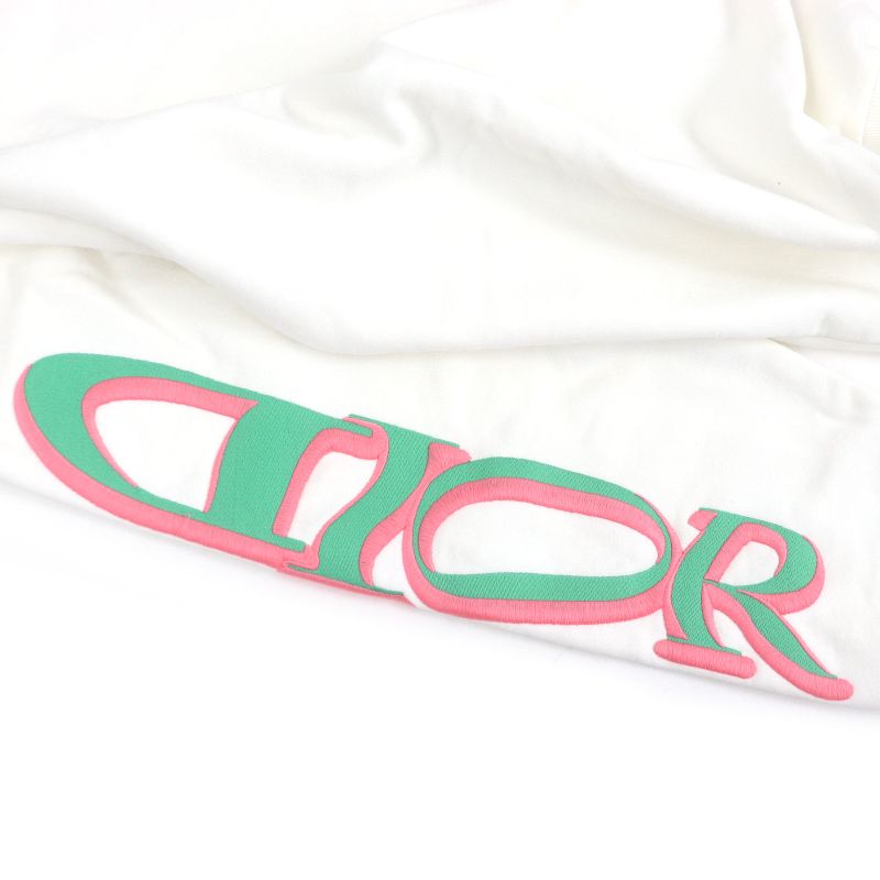 DIOR Homme 513j670a0531 Louis Hamilton 100% Cotton Sweatshirt Ivory S Made In