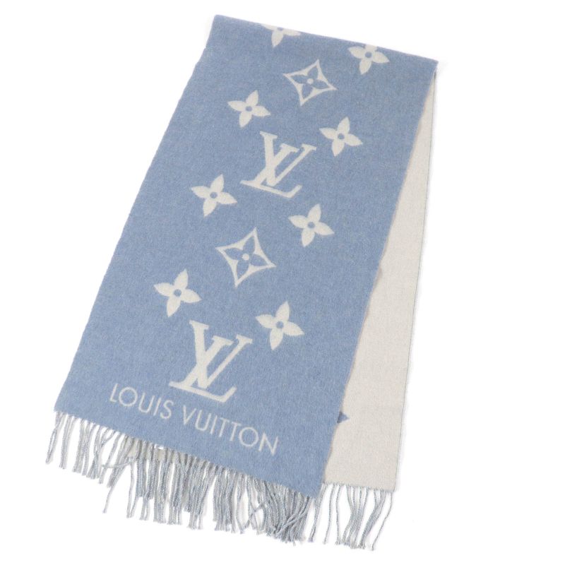 Louis Vuitton M75704 Echarpe Reykjavik Monogram 100% Cashmere