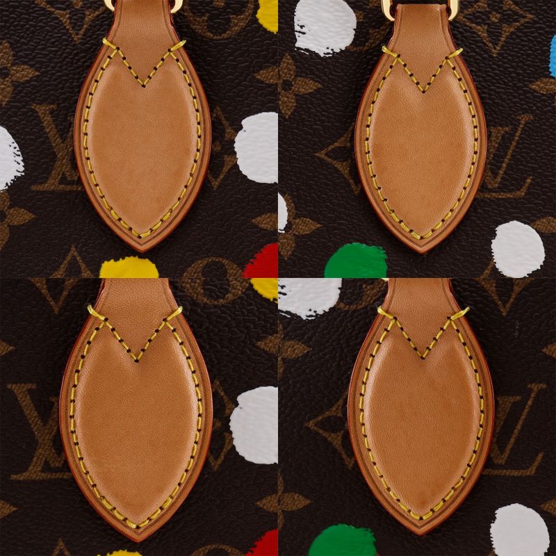 Louis Vuitton Lv×yk On The Go MM Yayoi Kusama Painted Dot M46379 Monogram