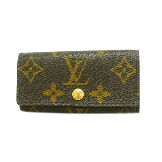 Louis Vuitton Key Case Monogram Multicles 4 M69517 Brown Men Women Unisex
