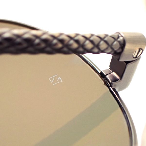 Bottega Veneta Sunglasses 446850 V2330 1223 Tee A Dos Lop Mirror Lens Zeiss