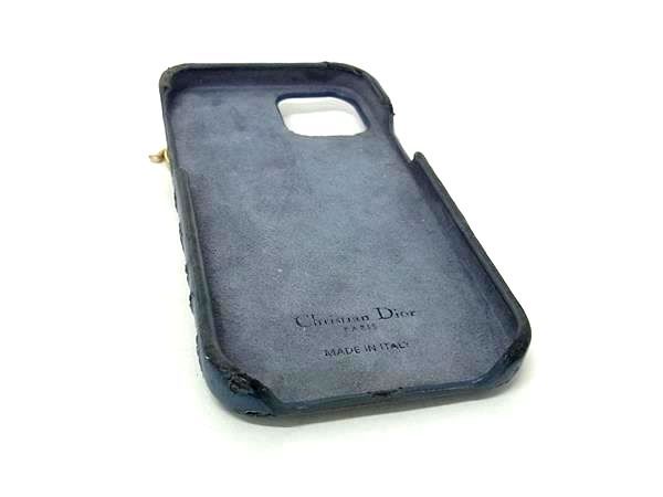 Christian Dior Christian Dior Lady Dior Cannage Leather For Iphone15 Ladies