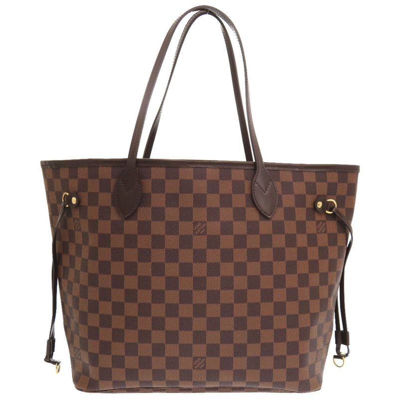 Louis Vuitton New Shape Neverfull MM Damier Threes N41358 Tote Bag LV 0156