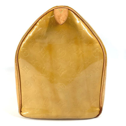 Louis Vuitton Boston Bag Mercer M91000 Monogram Vernis Canvas Beige