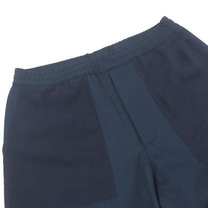 Fendi 2022 Fb0825 FF Logo Hardware Easy Pants Tapered Pants Navy 46 Made In