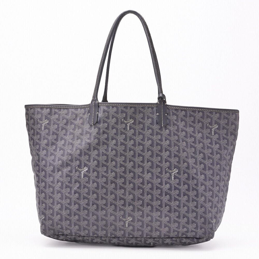Goyard Saint Louis PM Tote Bag Coated Canvas Gray