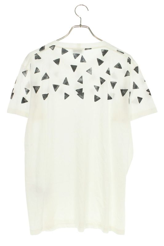 Saint Laurent Paris 412148 Y2pj1 Triangle Print T-shirt Men's L