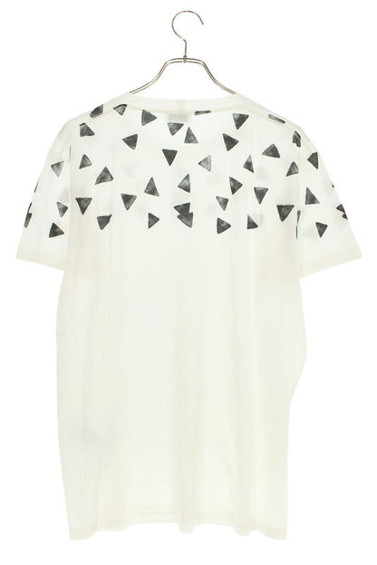 Saint Laurent Paris 412148 Y2pj1 Triangle Print T-shirt Men's L