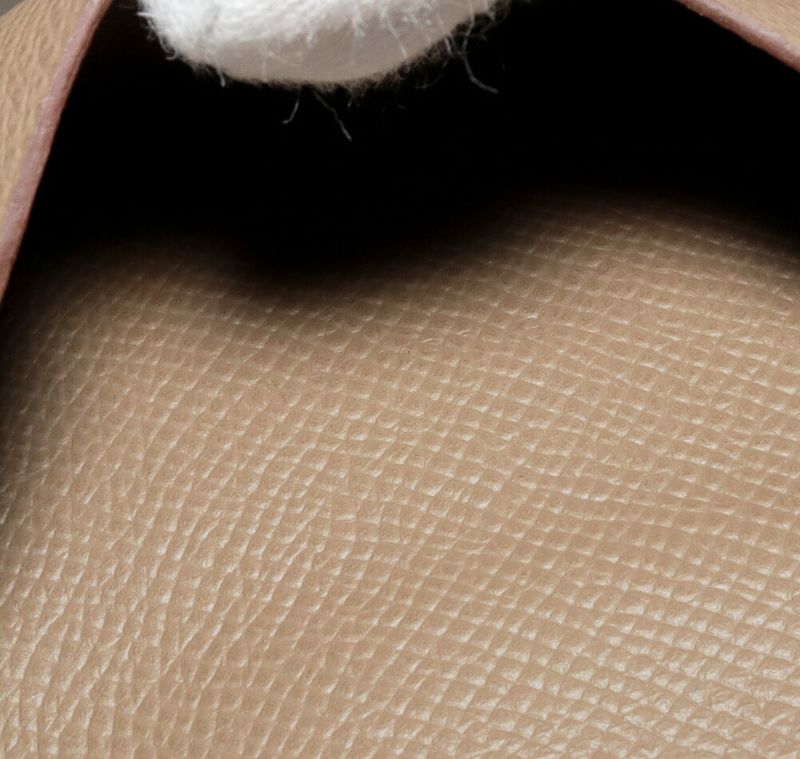 Hermes Compact Wallet With Coin Purse Coin Case Bearn With Card Case Mini Epson