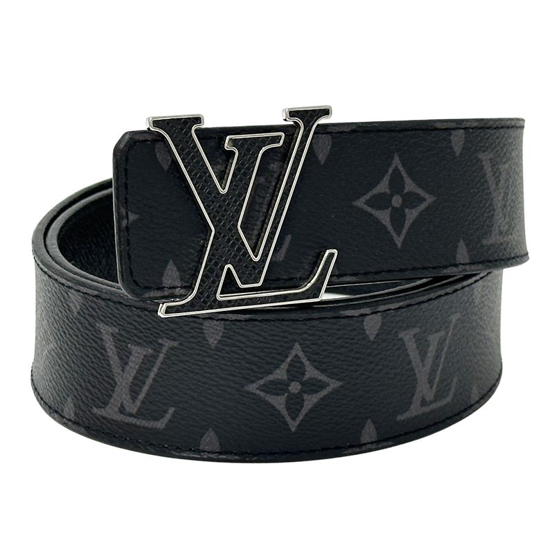 Louis Vuitton Belt Monogram Eclipse Men's Brand Monogram Eclipse Belt LV