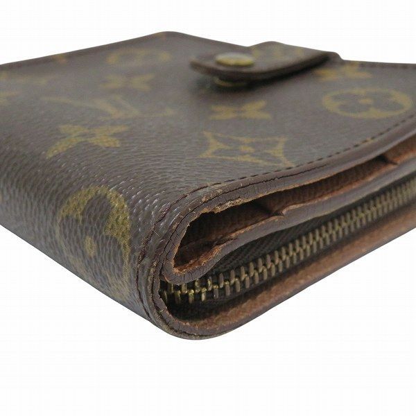 Louis Vuitton Monogram Compact Zip M61667 Bifold Wallet Unisex
