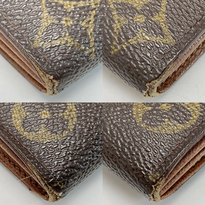 Louis Vuitton Monogram Pochette Portomone Credit M61725 Long Wallet Unisex