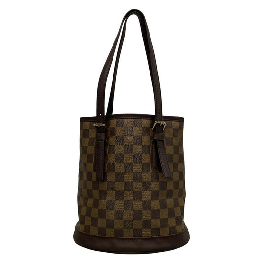 Louis Vuitton Shoulder Bag Damier Marais N42240 Ebène