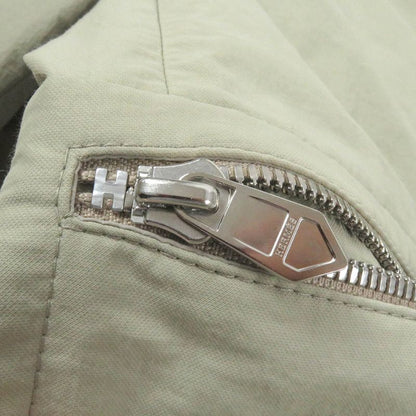 Hermes 22AW Cotton Filled Mid Length Chester Coat Khaki 44 With Hanger And