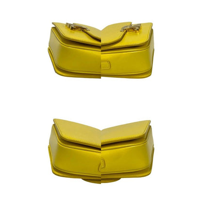 Celine Teen Triomphe Logo Hardware Calf Leather Mini