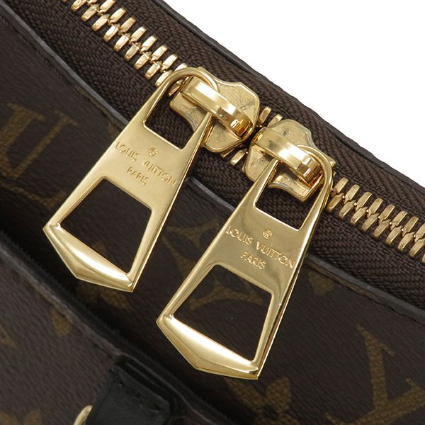 Louis Vuitton Shoulder Bag Odeon Nm PM Monogram Canvas Noir Black Gold Hardware