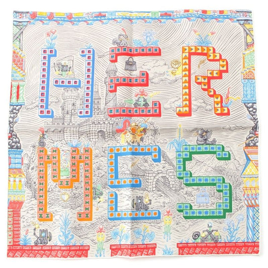 Hermes Silk Super SILK Quest Super Silk Quest Scarf Multicolor