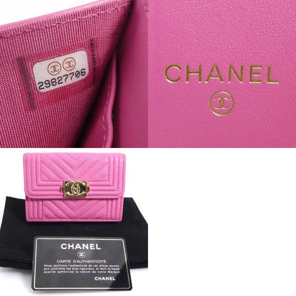 Chanel Trifold Wallet Boy Chanel
