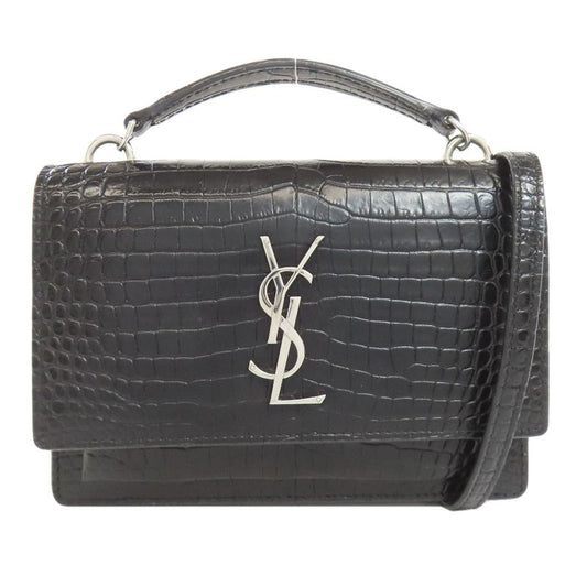 YVES Saint Laurent Yves Saint Laurent Chain Wallet Shape Pressed Long Wallet