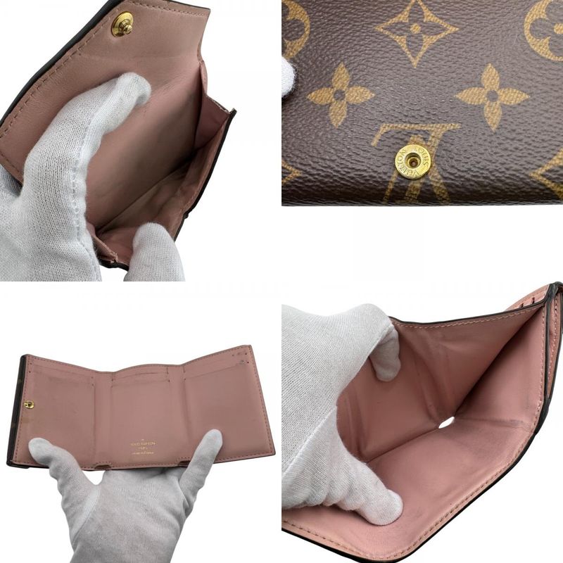 Louis Vuitton M81665 Portefeuille Celeste Compact Wallet Monogram Trifold