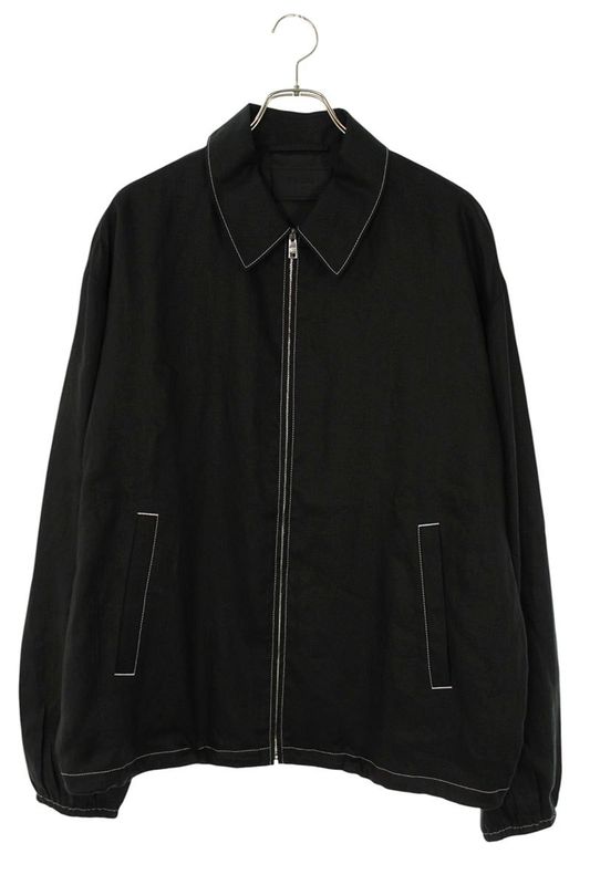 Prada Sgc767 Cotton Zip-up Blouson Men's S