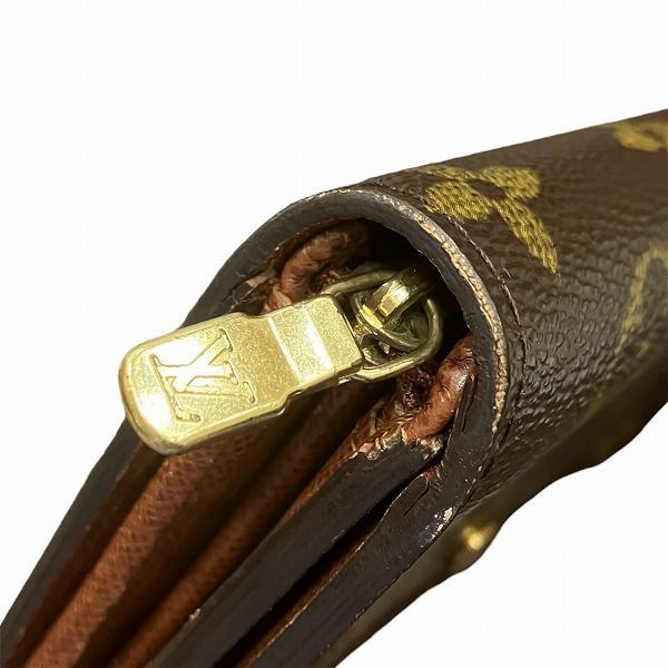 Louis Vuitton Monogram Portmonnais Bietresole M61730 Bifold Wallet For Women