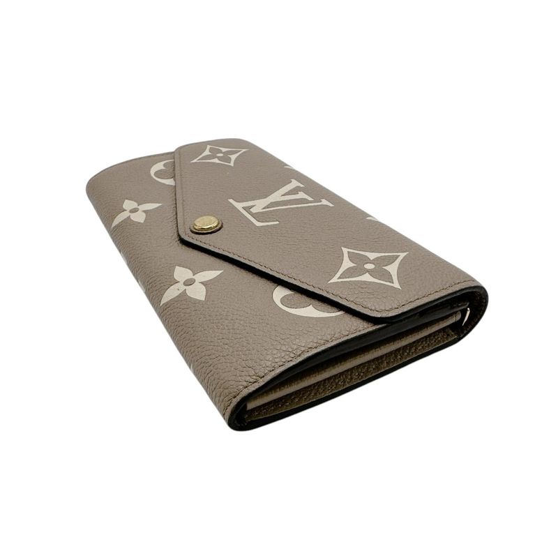 Louis Vuitton M81049 Monogram Empreinte Flap Long Wallet Portefeuille-sarah
