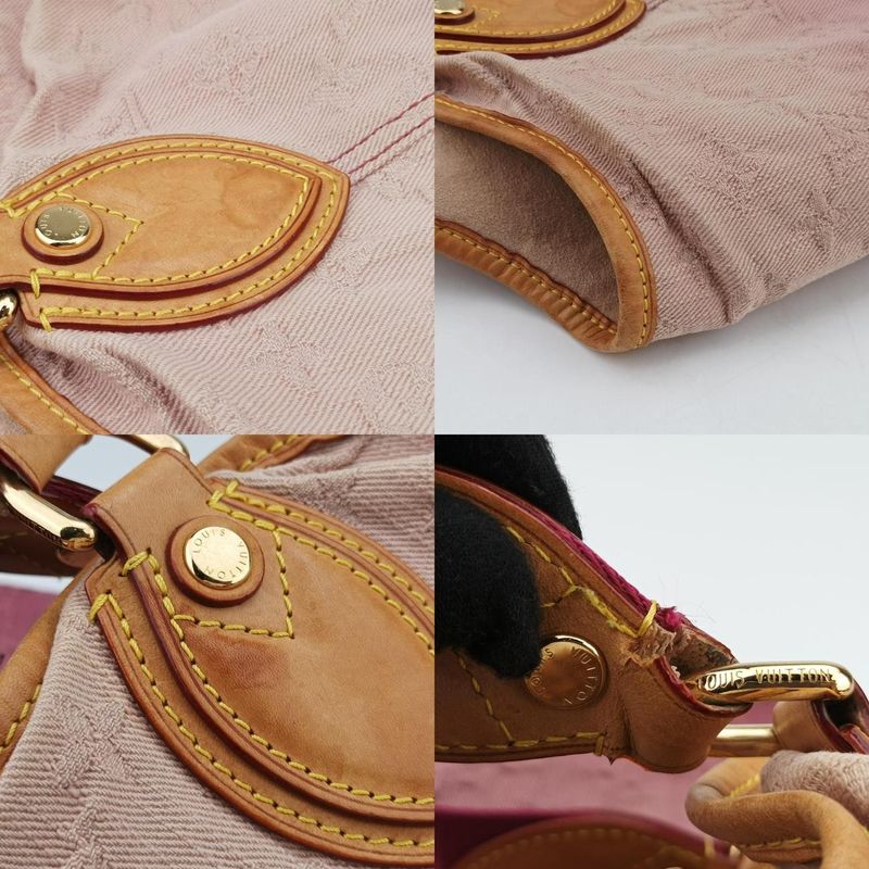 Louis Vuitton Quilted Monogram Sunbeam Beige X Pink X Multicolor Denim M40415fo4