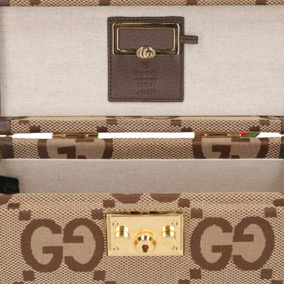 Gucci 722181 GG Supreme Beauty Case Shoulder Bag Men's