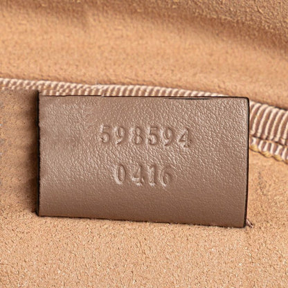 Gucci GG Marmont Quilted Backpack 598594 Beige Leather Women Gucci